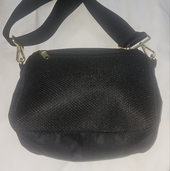 Canvelle City Crossbody, M, Black Checkered EUC - Picture 5 of 5